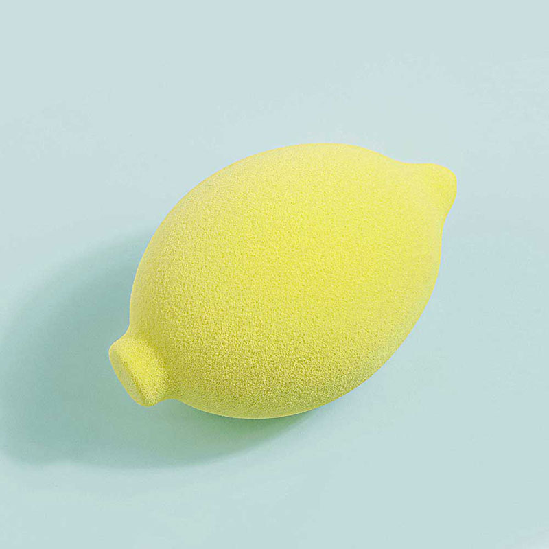 Yellow Lemon latex free makeup blender sponge