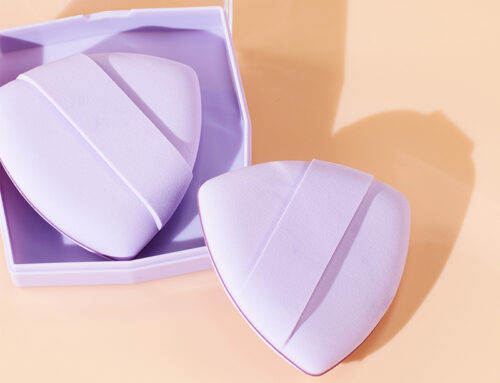 Soft luxury bounce makeup beauty sponge multi-purpose cosmetic blender glove shaped