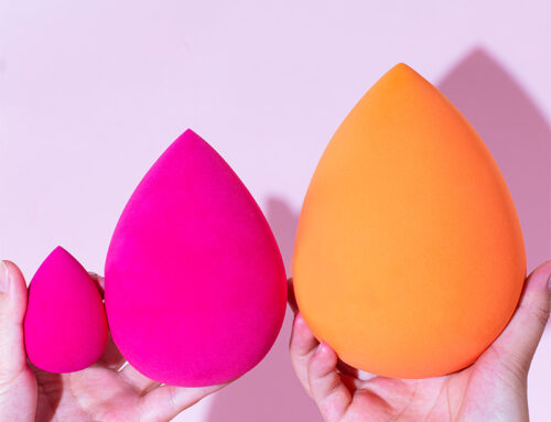Professional XL beauty makeup sponge blender for body and face cosmetic puffs