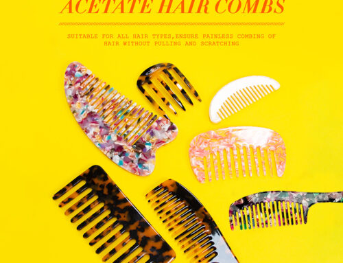 Wholesale Cellulose Acetate Comb Anti-Static Hair Comb for Hair Styling