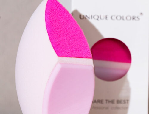 Custom Flocking Foundation Makeup Sponge Puff Soft Silicone Latex-Free Powder Beauty Sponge